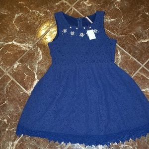 Dark blue fancy dress